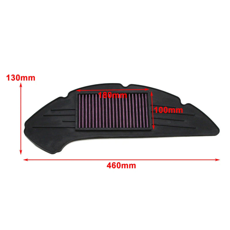 Yamaha NMAX / Aerox 125 155 Washable High Flow Air Filter (2016-2019)
