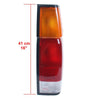 Tail Light Rear Lamp No Bulb Right Fits Nissan Navara D21 UTE Truck 1986-96 DE