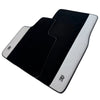 Rolls Royce Spectre 2023-2024 2 x Gray Leather Black Floor Mats
