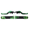 Kawasaki Ninja 650R Z650 CNC Brake Clutch Levers & Handlebar Grips Set (2017-2023)