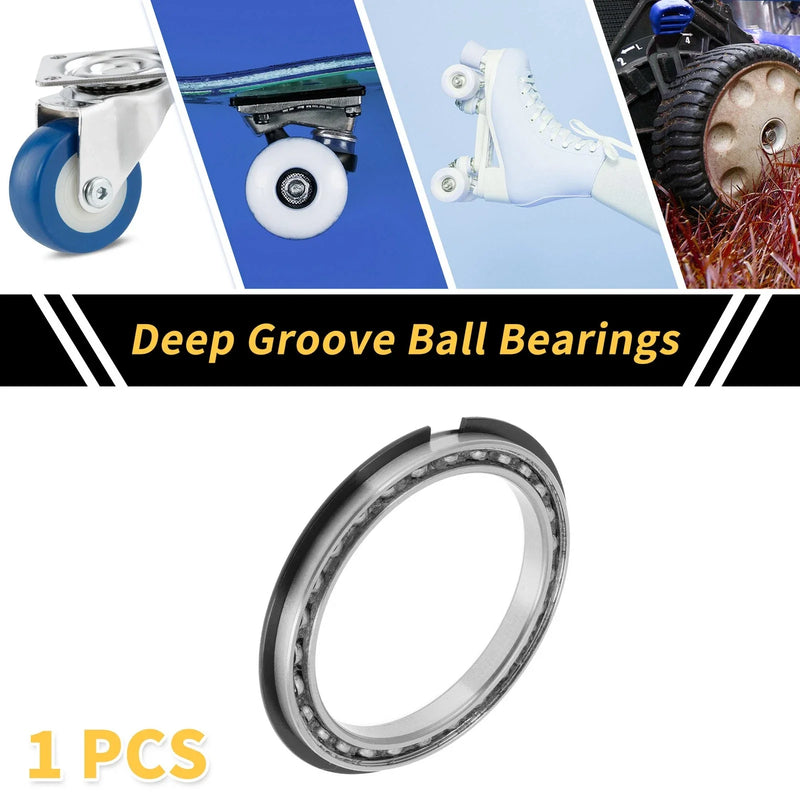Scooter Skateboard Wheel Deep Groove Ball Bearings P6 80x100x10mm