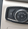Ford F150 Carbon Fiber Headlight Switch Frame Cover (2015-2019)