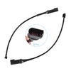 Ford Transit - Plastic Rubber Black 2 x Front Brake Pad Sensor (2014-2023)