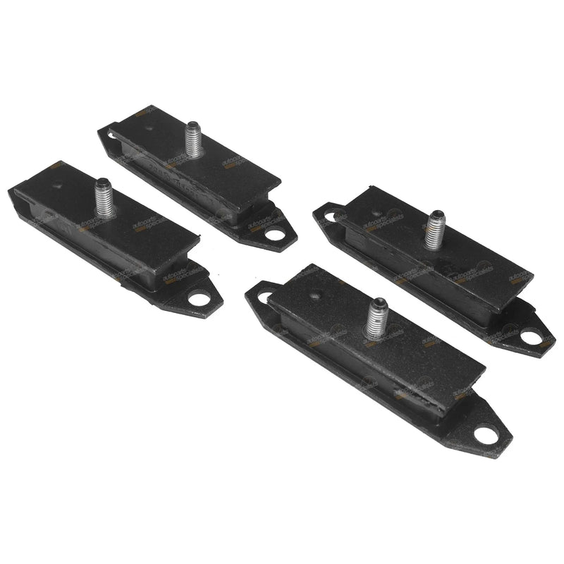 Suzuki LJ50 LJ80 LJ81 Transfer Case Mount Set of 4 (1974-1981)