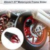 Make Model 8mm Aluminum Alloy Slider Frame with Bolt 1 Set Red