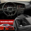 Dodge Charger Carbon Fiber Rear Water Cup Holder Trim (2015-2020)