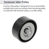 Ford Mondeo (2010-2020) - Black 1 Pc Drive Belt Idler Pulley