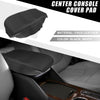 Dodge Charger (2008-2010) Black White Stitches Console Armrest Cover