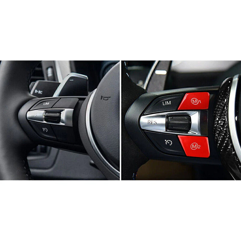 BMW M Sport F20 / F21 / F30 Steering Wheel Switch Cover (2012-2019)