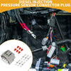 Toyota 6 Pin Diesel Injection Pressure Sensor Connector Plug 1 Set