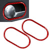 Audi TT Carbon Fiber Red Interior Door Handle Bowl Cover (2001-2006)
