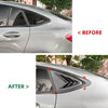 Benz GLC C253 2 x Gloss Black Rear Side Window Louvers (2016-2022)