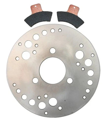 Polaris Scrambler 500 Rear Disc Rotor & Semi-Met Pads (1998–2004)