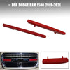 Dodge Ram 1500 Red Front Grille Insert Cover Trim (2019-2021)