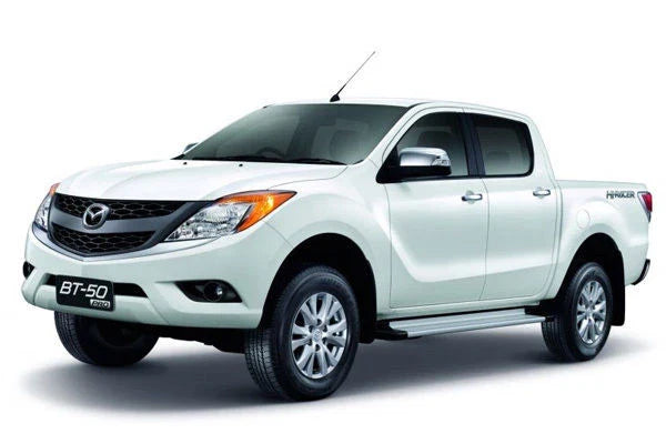 Mazda BT-50 2nd Gen Chrome Fog Lamp Covers (2012-2017)