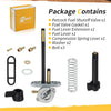 Polaris Magnum 425 Aluminum Fuel Valve Petcock + Lever Extension