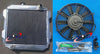Ford Capri II MK1 2600 / 2800 V6 Aluminum Radiator & Fan (1971-1977)