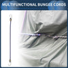 Travel 10 x Blue Adjustable Mini Rope Luggage Bungee Cords 25cm