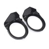 BMW 3-Series Front Bumper Fog Light Trim Covers (2001-2006)