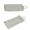 Mercedes-Benz S-Class Gray Left Sun Visor Mirror Frame Cover (1998-2005)