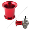 PWK 21-30mm, PE 28-32mm Carburetor Red 50mm Moto Air Filter Cup