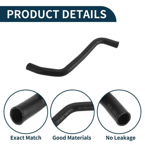 Hyundai Santa Fe 2006-2011 Rubber Downpipe Radiator Hose