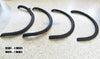 Ford Ranger MK2 Wildtrak 3" Matte Black Fender Flares Wheel Arches (2015-2018)