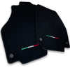 Ferrari 488 Spider Black Tailored Carpets Floor Mats Set (2015-2023)