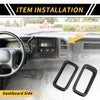 Ford Maverick Carbon Fiber Air Vent AC Outlet Cover Trim (2022-2024)