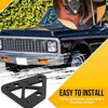 Chevy Black Gas Pedal Adapter Cable Bracket (1967-1972)