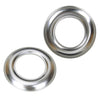 Truck Trailer LED Marker Light Covers 100Pc 3/4" Round Chrome Bezels