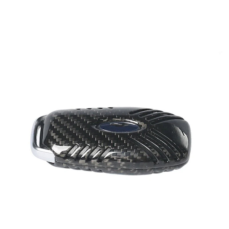 Ford Explorer Black Carbon Fiber Smart Key Shell Cover
