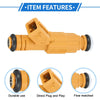Jeep Cherokee 1989-1998 4.0L Yellow 1 x Piece Fuel Injector