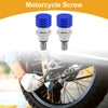 Motorcycle Screw M4x0.7 Fork Air Bleeder Valve 2 x