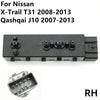Nissan X-Trail Qashqai J10 Right Power Seat Adjuster Switch (2007–2013)