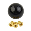 Manual Transmission Cars Gear Shift Knob / Black Acrylic Round Ball