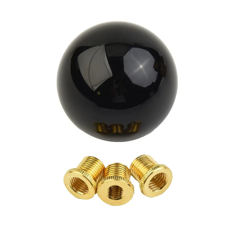Manual Transmission Cars Gear Shift Knob / Black Acrylic Round Ball