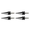 Harley Touring Road Glide 4 x Black Spike Windscreen Screw Bolts (1998-2025)