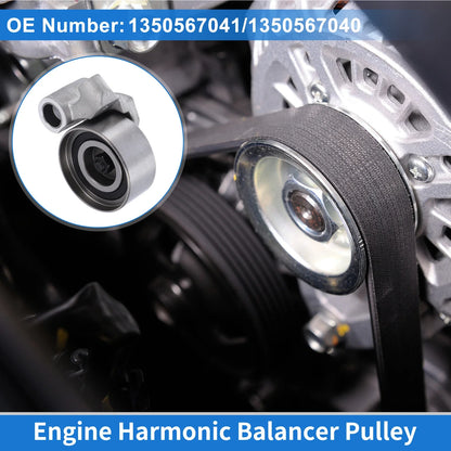 Drive Belt Idler Pulley for Toyota Hilux (2004-2018) 1 x Quality Replacement