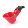 Chicken & Hen - PVC Fittings 4 Pack Automatic Poultry Water Drinking Cups