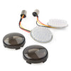 Harley Dyna, Touring, Softail 1157 LED Rear Turn Signal Smoked Lens Cover