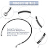 Motorcycle Oil Hose Pipe 23.62" 10mm Hydraulic Brake Line Black
