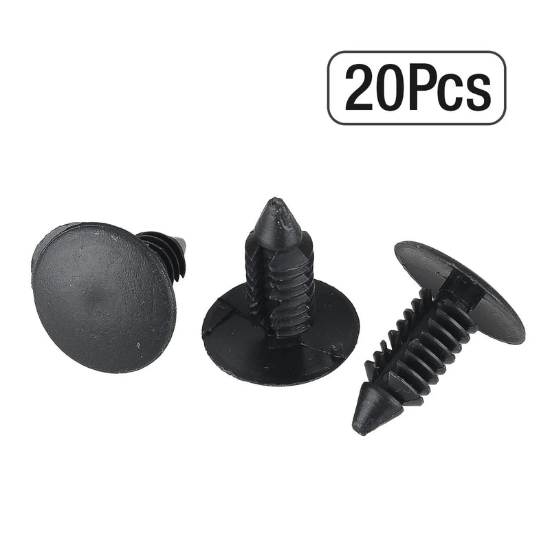 Car 100pcs Clip Trim Push Pin Rivet Bumper Door Panel Retainers