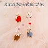 Christmas Tree Adorable Reindeer Pom Decoration Pendant