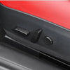 Tesla Model Y Carbon Fiber Seat Switch Adjust Button Cover Trim (2021-2023)