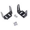 Car Truck 2 x 3" LED Fog Lights Round White COB Angel Eyes Halo DRL