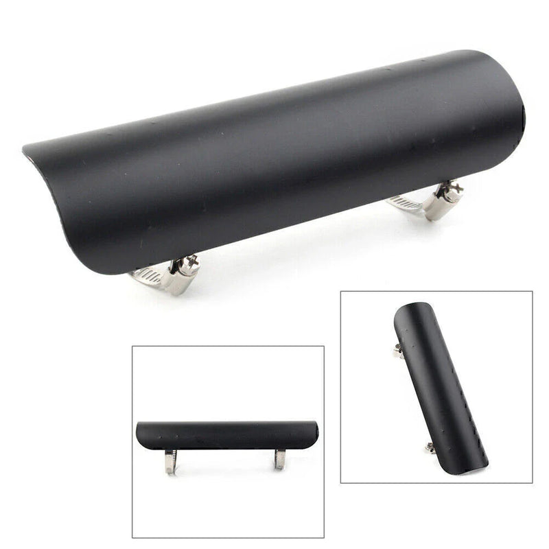 Harley Motorcycle Black Exhaust Muffler Heat Shield Cover