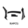 Acura TSX LHD Black Peach Wood Interior Door Armrest Cover Trim (2009–2014)