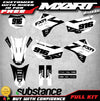 Yamaha TTR 230 Decals Custom Graphic Kit BURN Style (2005-2022)