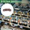 Oil Seal 10x20x6mm Fluorine Rubber Seal Ring Rotary Shaft